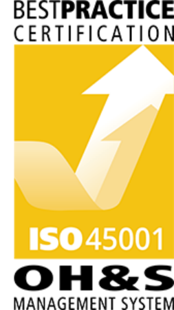 Best Practice Certification – ISO 45001 OH&S Management System