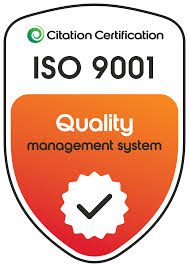 Citation Certification – ISO 9001 Quality Management System