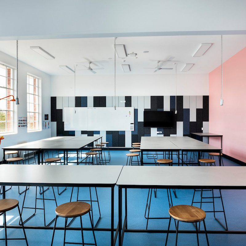 Preston High School, Preston – detail
