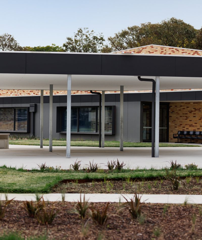 Fairpark Reserve Pavilion, Ferntree Gully – detail