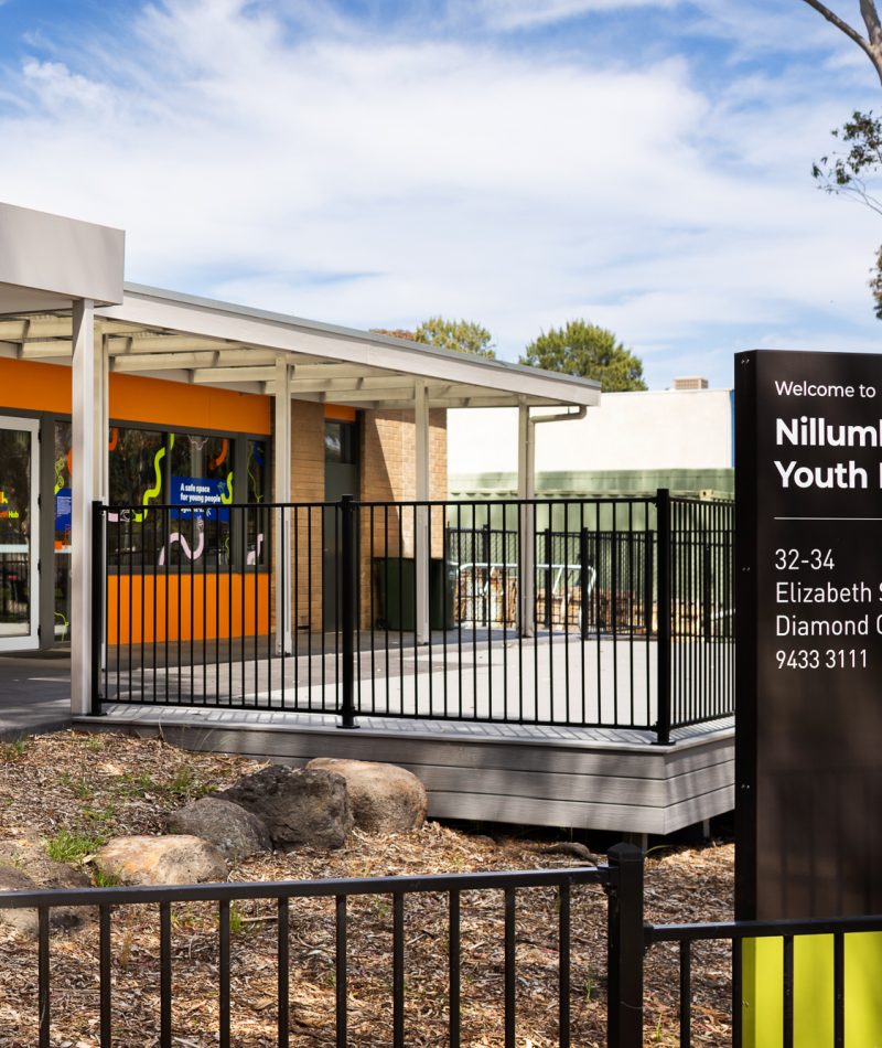 Nillumbik Youth Hub, Diamond Creek – detail