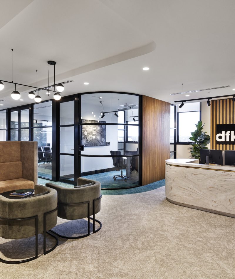 BKM Office Fitout, Richmond – detail
